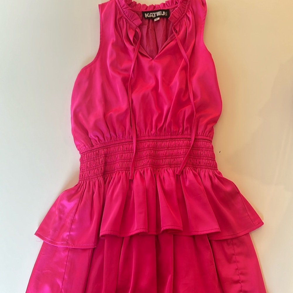 Katie J NYC Pink Formal Kids Dress